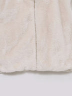 Faux Fur Hooded Vest Top