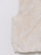 Faux Fur Hooded Vest Top