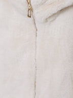 Faux Fur Hooded Vest Top