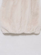 Faux Fur Hooded Vest Top