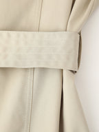 Trench Waistband Dress Coat