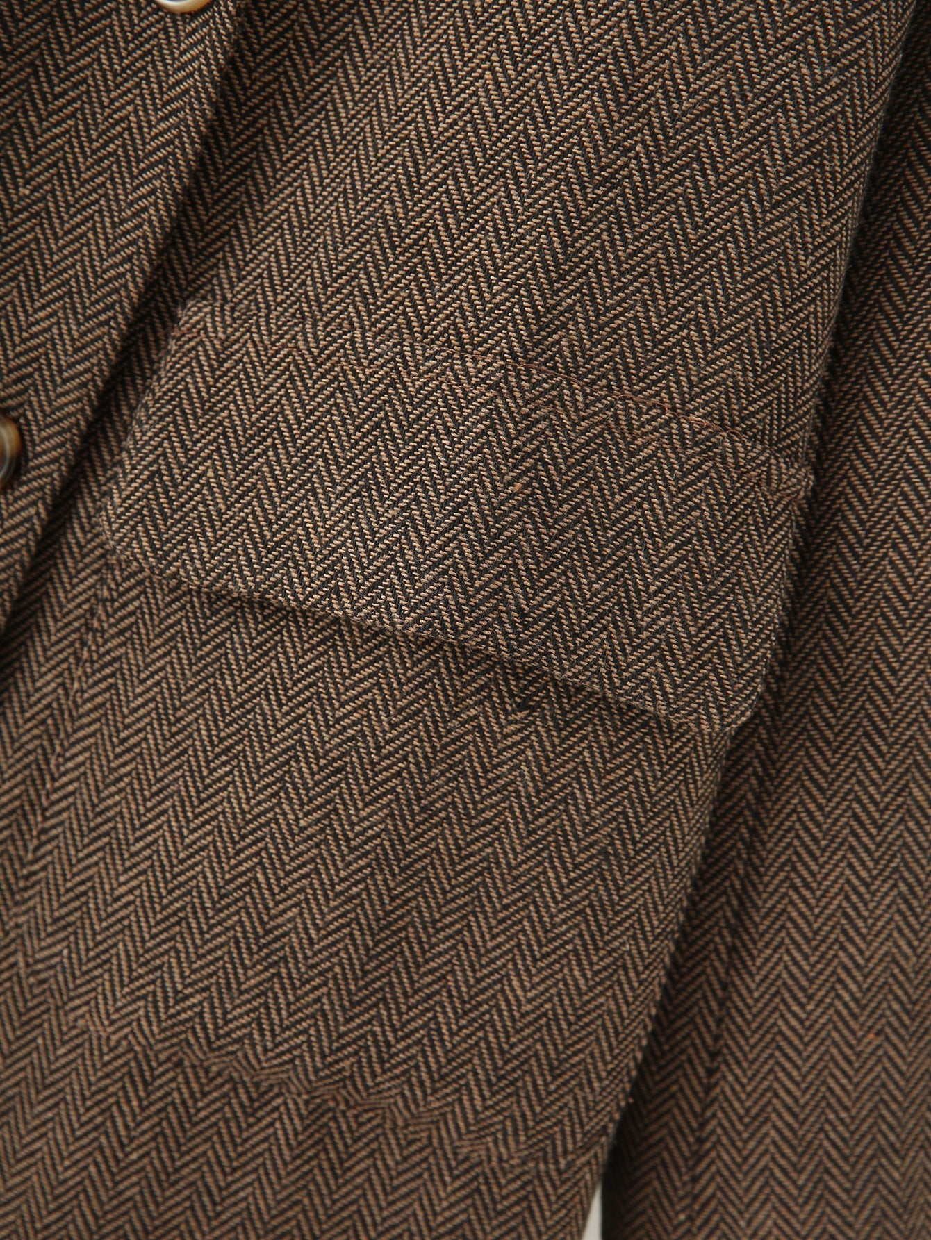 Herringbone Long Coat