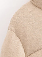 Stand-Collar Short Warm Cotton Jacket