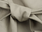 Mid Length Waistband Trench Coat