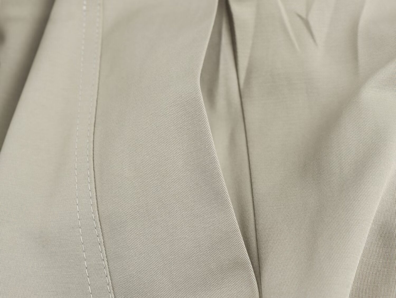 Mid Length Waistband Trench Coat
