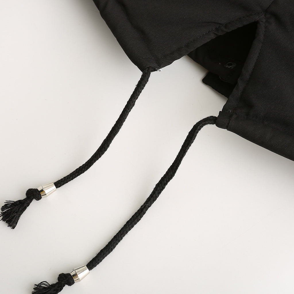 Fur Collar Fleece Cotton-Padded Parkas