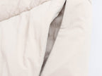 Hooded Long-Sleeve Cotton Jacket