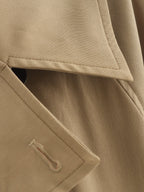 Simple Trench Short Jacket