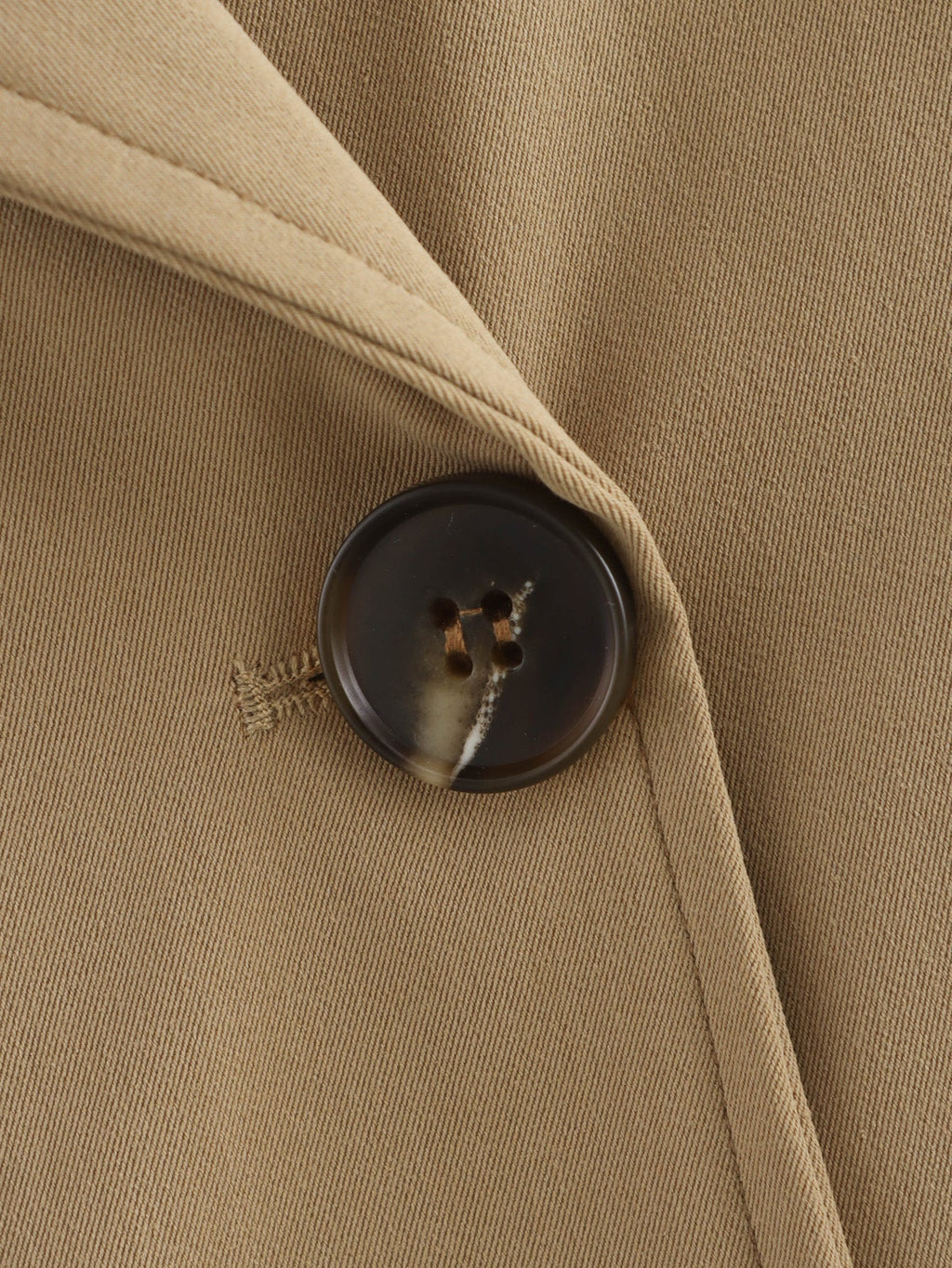 Simple Trench Short Jacket