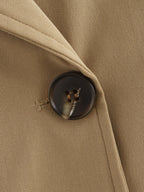 Simple Trench Short Jacket