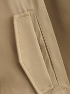 Simple Trench Short Jacket