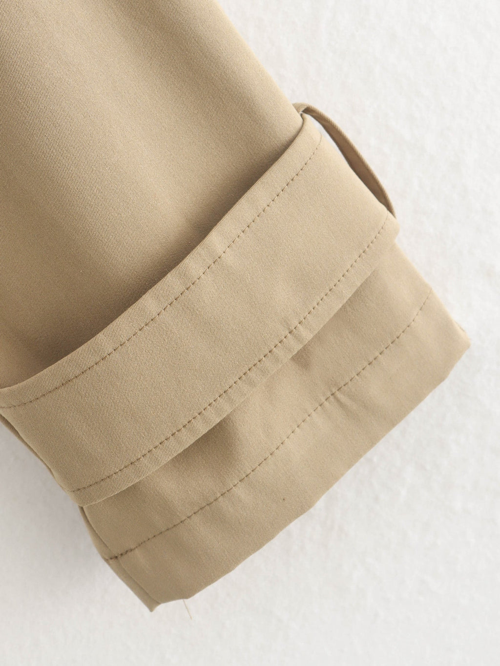 Simple Trench Short Jacket