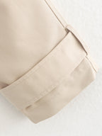 Simple Trench Short Jacket