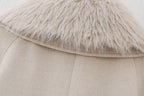 Blended Fur Collar Jacket