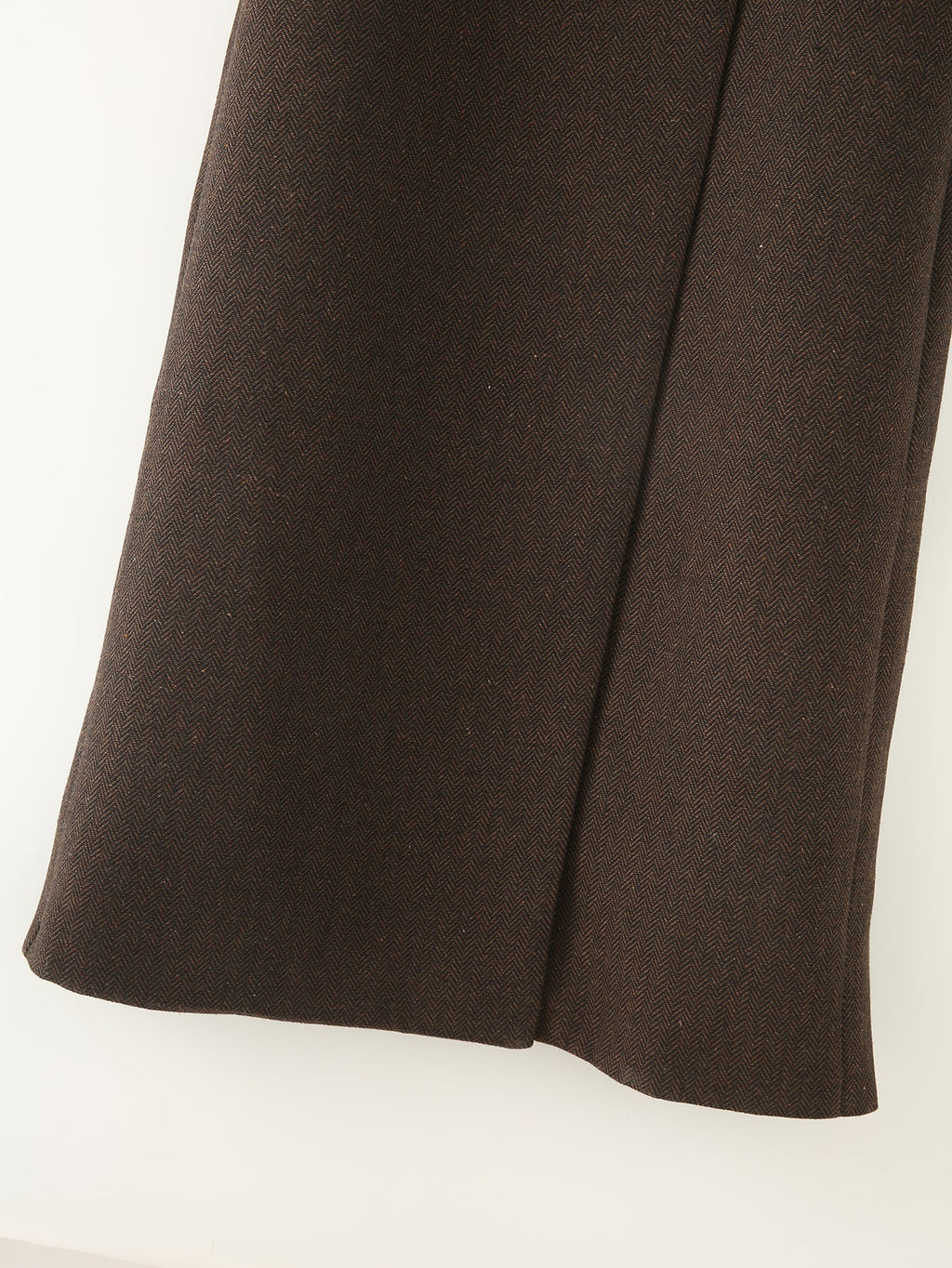 Herringbone Twill Long Coat