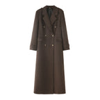 Herringbone Twill Long Coat