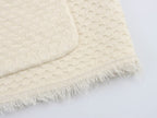 Fringed Knit Sleeveless Vest