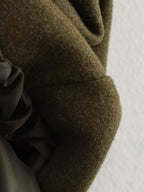 Sleeveless Pleated Loose Vest Coat