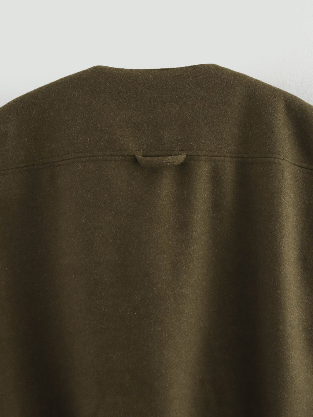 Sleeveless Pleated Loose Vest Coat