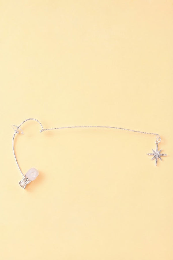 Minimalist Star-shaped Ear Cuff