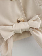 Long Sleeve Belted Jackets