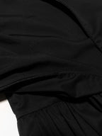 Little Black Dress Spaghetti Straps Flared Birthday Party Mini Dresses