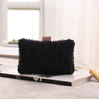 Kaia Elegant Beaded Clutch
