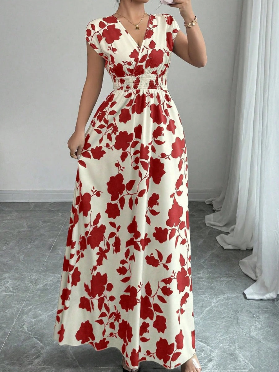 Hit Flowers Plants And Flowers Maxi Dresses