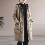 | Long padded coat