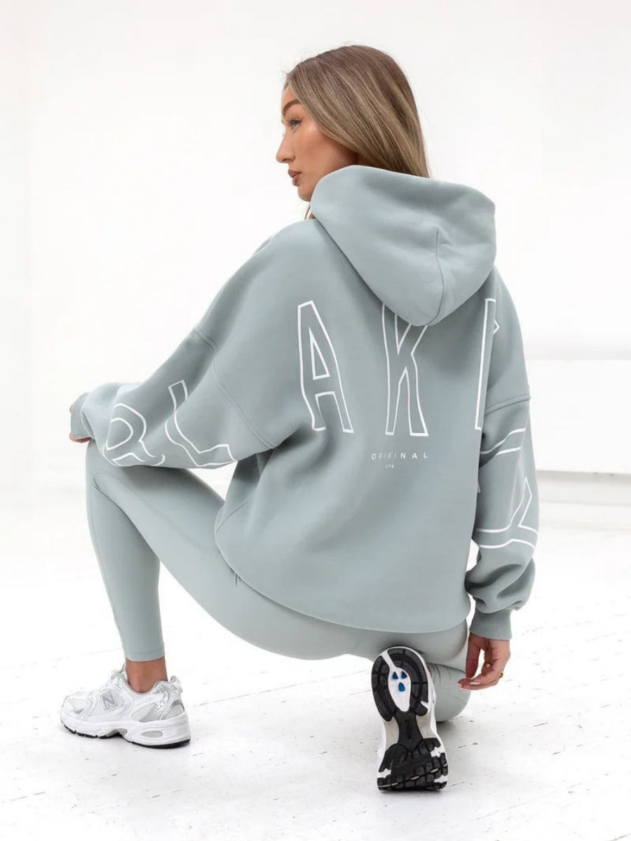 Autumn Women's Letter Hoodie Jackets
