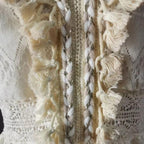 Flavia Exclusive Bohemian Lace Midi Dress with High Low Hem Premium Wardrobe Essential