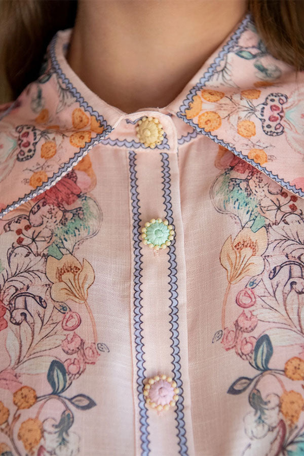 The Exclusive Patterned Shirt Dress – Belted Silhouette