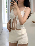 Cutout Fabric Bikini