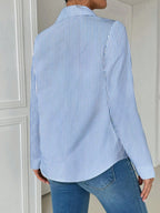 Collared Button-down Casual Shirt
