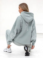 Autumn Women's Letter Hoodie Jackets