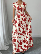 Hit Flowers Plants And Flowers Maxi Dresses