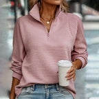 | Women Half Zip Sweater