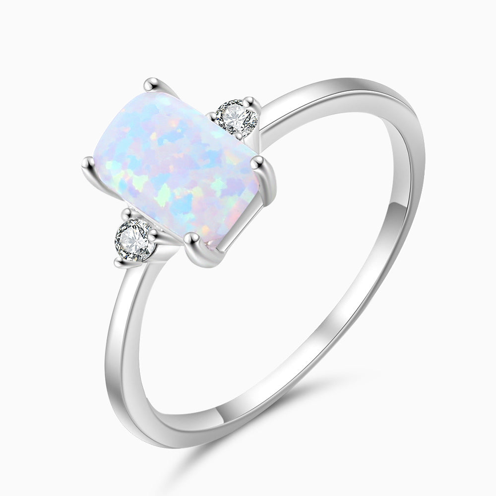 Opal Stone Ring from Queensland
