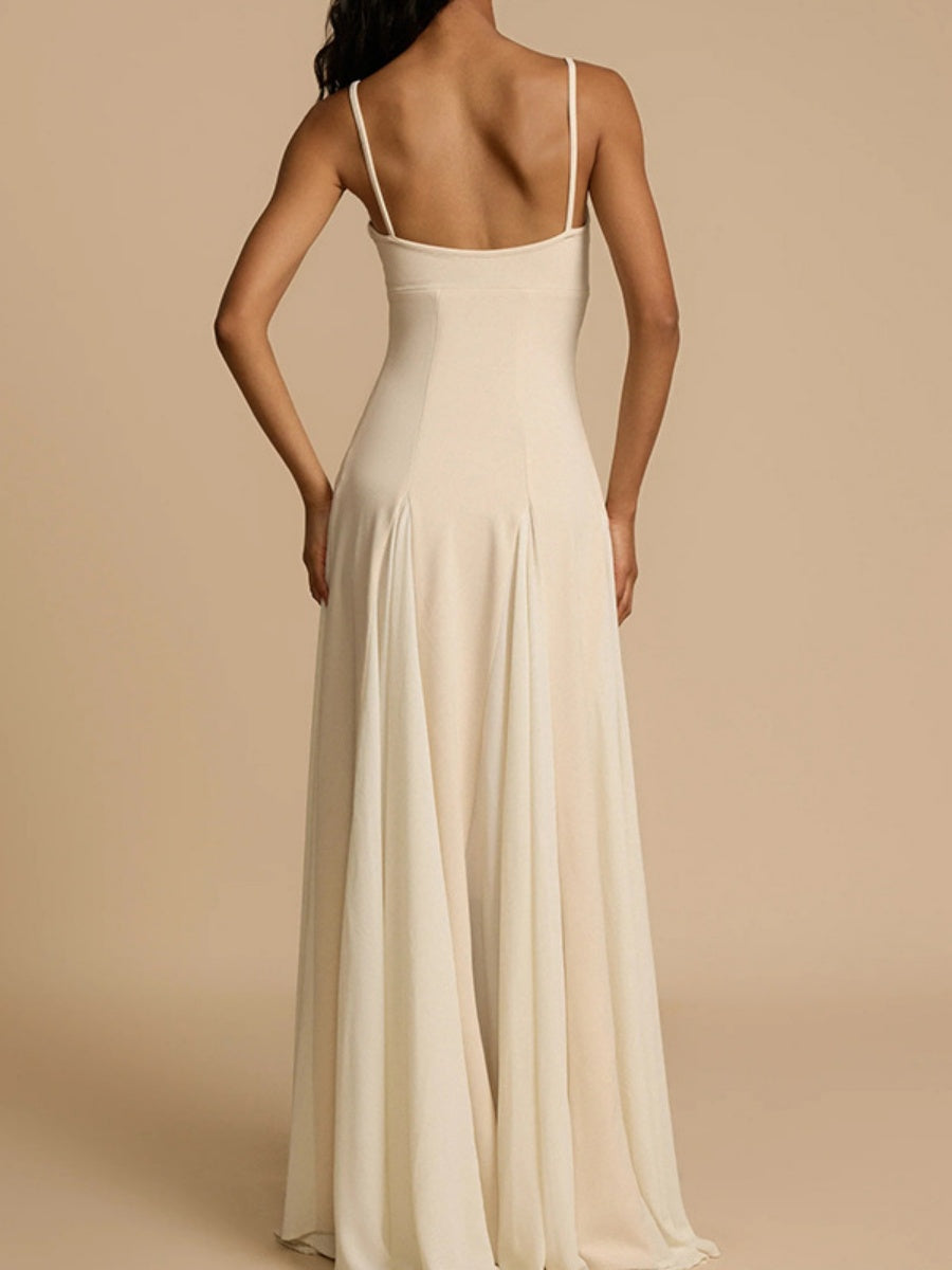 Big Swing Solid Color Lazy Temperament Maxi Dresses