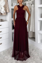 High Rise Versatile Tulle Maxi Dress