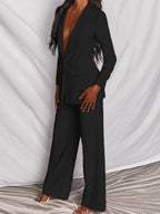 Rosalía Chic Blazer and Trousers Set for Women's Business Dress Elevated Occasion Wear