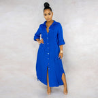María Aesthetic Elena Overshirt Dress Set Evening Wear Edit