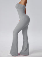 Seamless Strapless Fitness Exercise Bodysuits