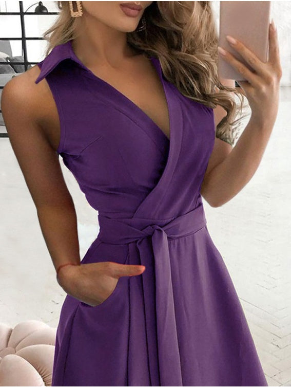 Long-sleeved V-neck Printed Bodycon Midi Dress With Irregular Design