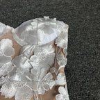 Floral Lace Midi Dress