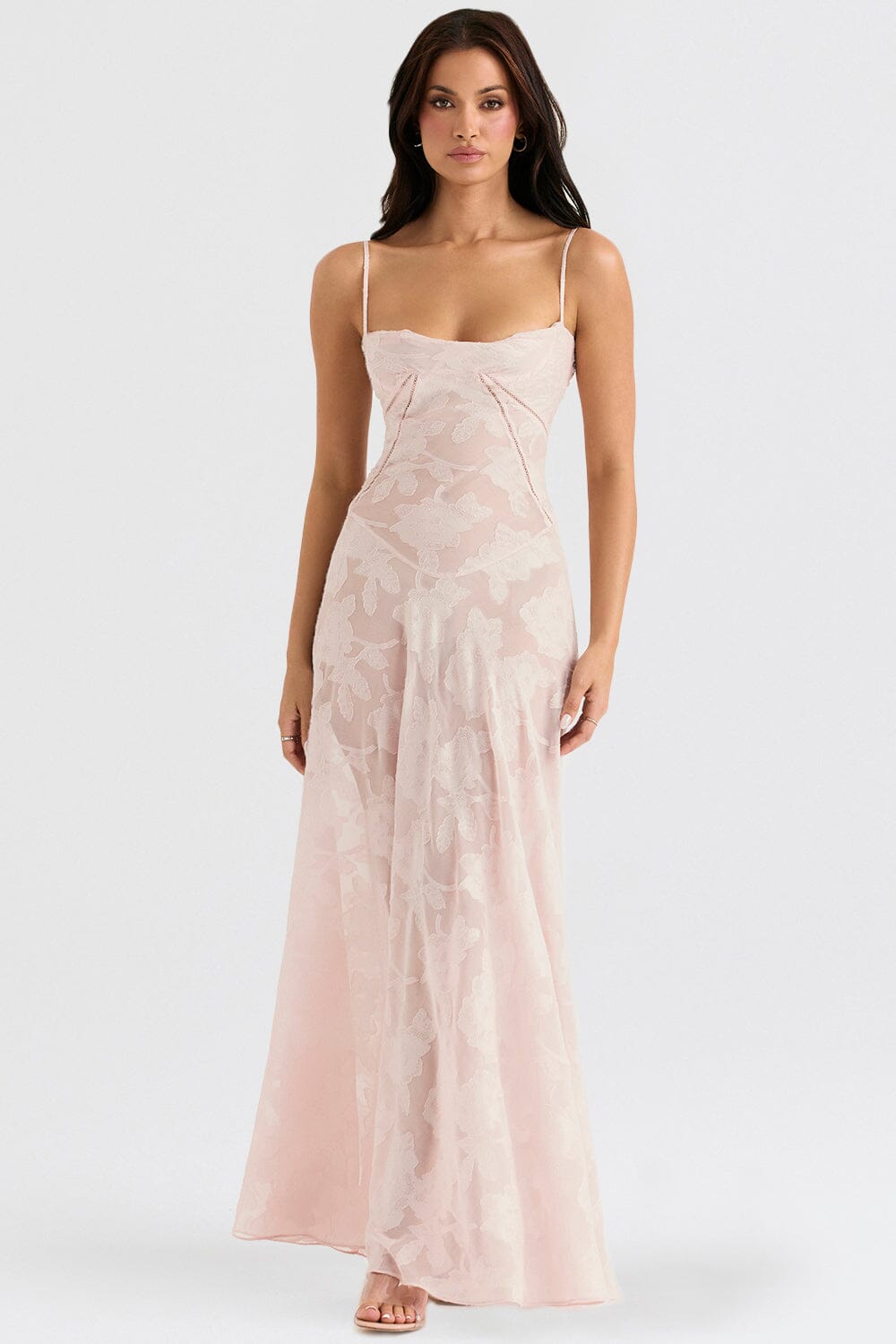 Catalina Effortless Dress Women's Open Back Maxi Boutique Collection