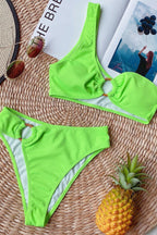 | High Waist Bikini with Strap