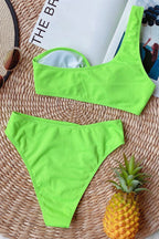 | High Waist Bikini with Strap