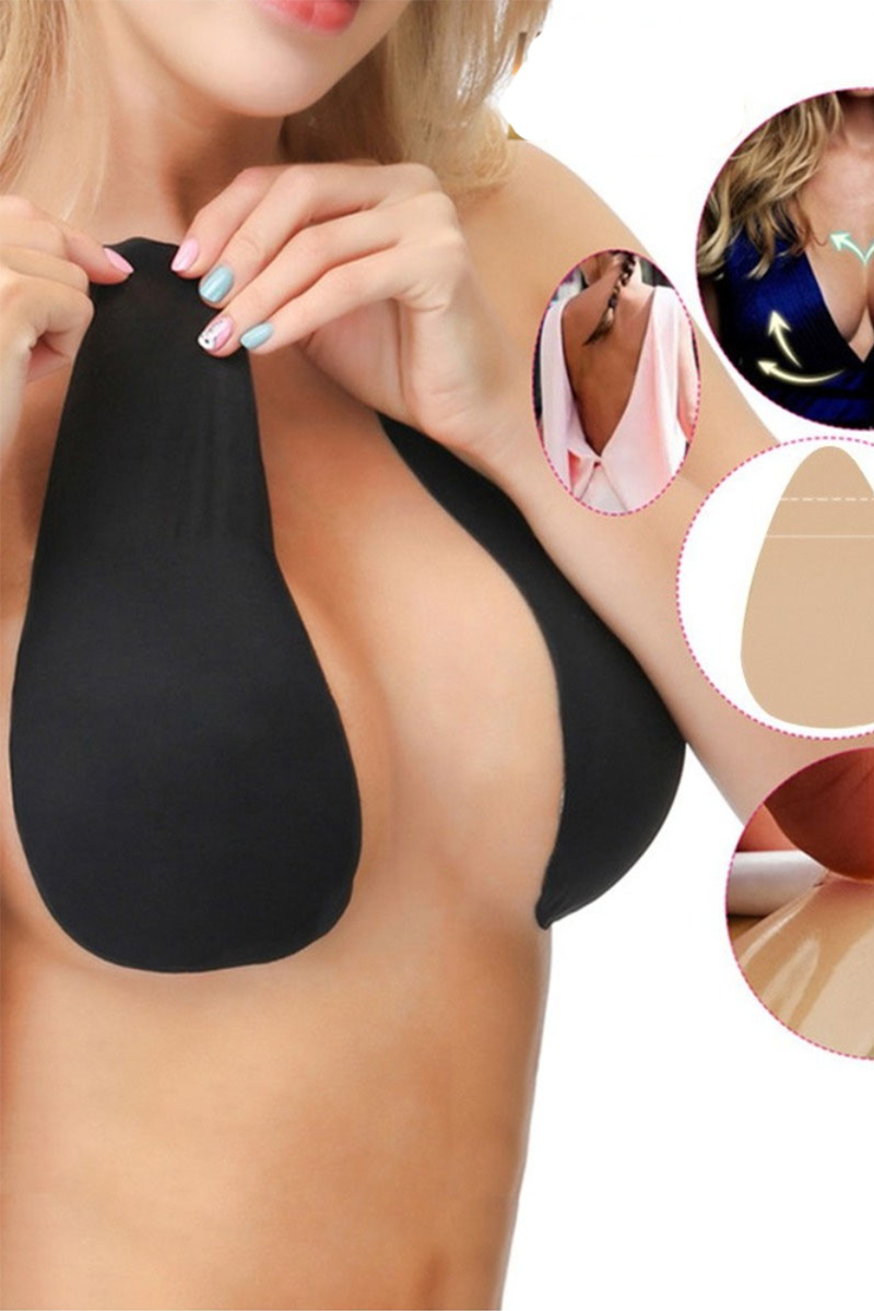 Sexy Solid Invisible Braï¼_wo pairs of placketï¼