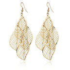Daily Simplicity Solid Hollowed Out Earrings